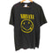 90s M&Oボディ メキシコ製 スマイル 両面プリント コピーライト1992 バンドTシャツ メンズ import:L