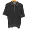 タイムイズオン Time is on FRAMED COLLAR FRONT PANEL POLO フレームド カラー フロント パネル ポロ シャツ メンズ JPN:0