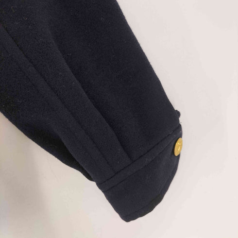 バーバリーズ BURBERRYS 金ボタン ウール ショートピーコート レディース import:M