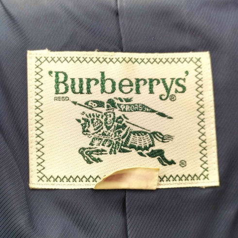 バーバリーズ BURBERRYS 金ボタン ウール ショートピーコート レディース import:M