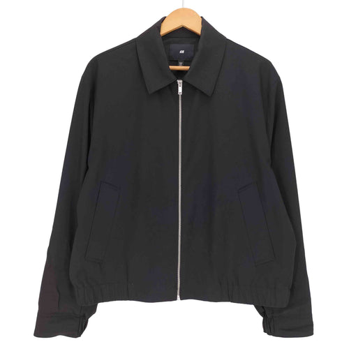 エイチアンドエム H&M スイングトップ ジップアップ ブルゾン メンズ import:M
