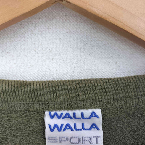 ワラワラスポーツ WALLA WALLA SPORT USA製 ラグランスリーブスウェット メンズ import:L