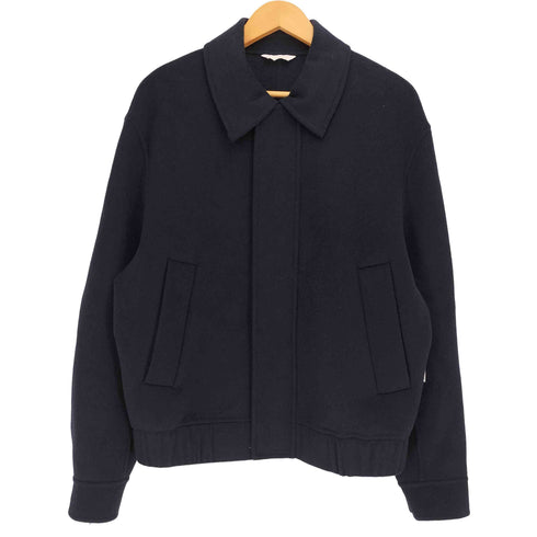 ザラ ZARA メルトンウール ジップアップ ブルゾン メンズ import:S