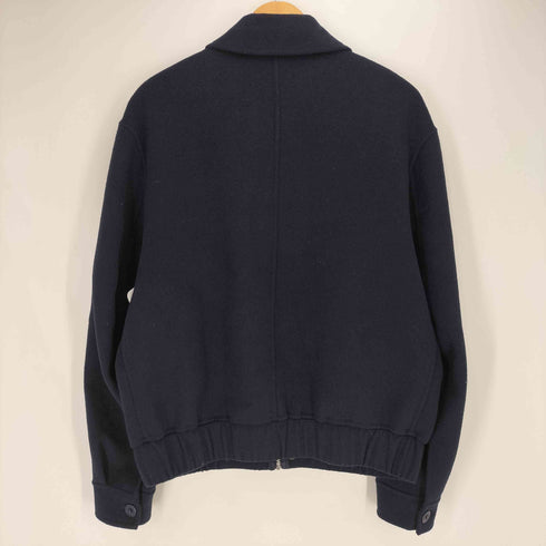 ザラ ZARA メルトンウール ジップアップ ブルゾン メンズ import:S