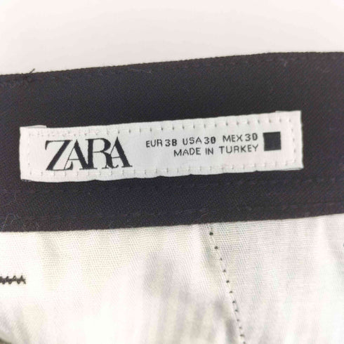 ザラ ZARA ノータック スラックス メンズ FR:38-40