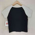 エックスガール X-girl RHINESTONE ROMAN TYPE LOGO RAGLAN S/S BABY TEE レディース import:M