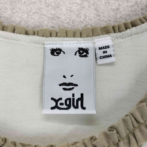 エックスガール X-girl RUFFLE TANK TOP レディース JPN:S