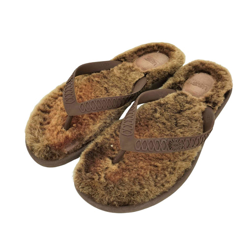 アグ UGG フラッフィームートンサンダル レディース