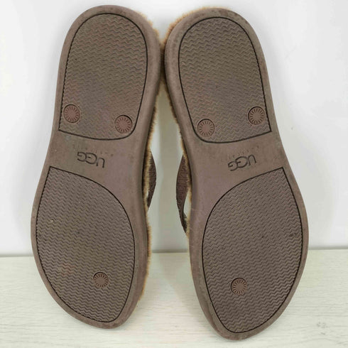 アグ UGG フラッフィームートンサンダル レディース