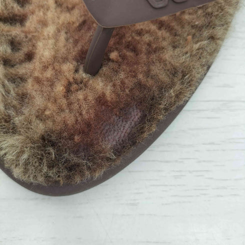 アグ UGG フラッフィームートンサンダル レディース
