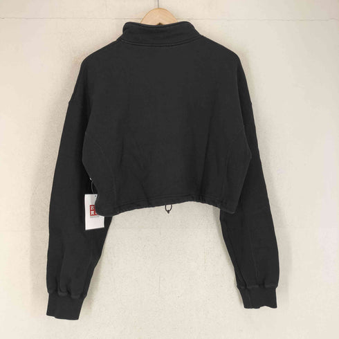 エックスガール X-girl HALF ZIP CROPPED SWEAT TOP レディース JPN:M
