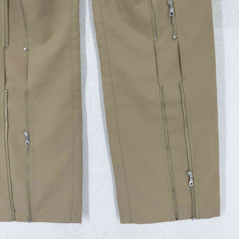 エックスガール X-girl FLARE ZIP PANTS レディース JPN:S