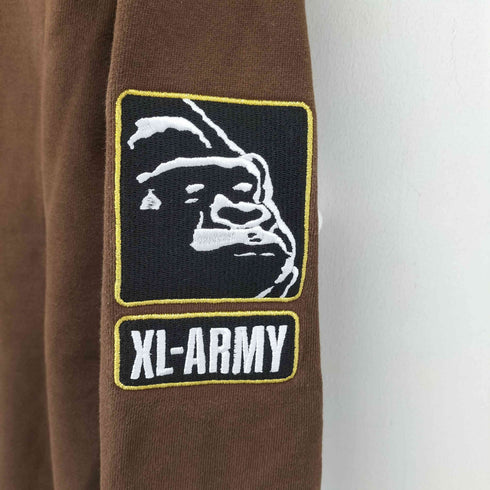 エクストララージ XLARGE PANEL CREW NECK SWEAT メンズ import:M