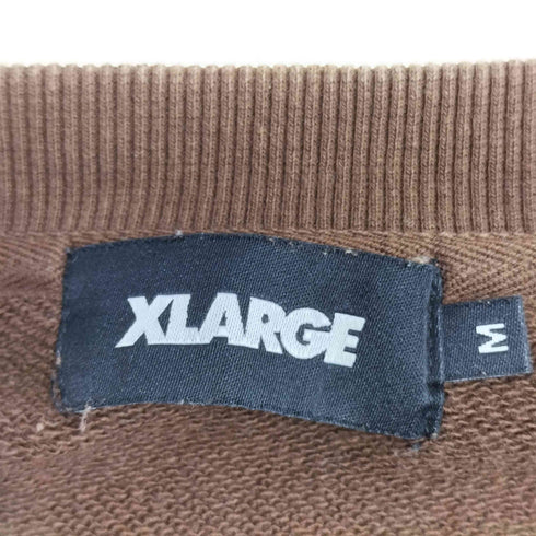 エクストララージ XLARGE PANEL CREW NECK SWEAT メンズ import:M