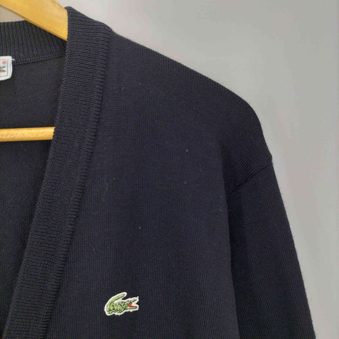 シュミーズラコステ CHEMISE LACOSTE 70-80s ウール ロゴ刺繍 カーディガン メンズ 5