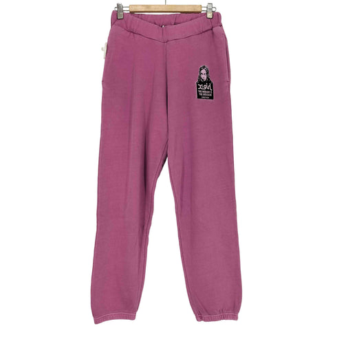 エックスガール X-girl MESSAGE AND FACE PATCH FADED SWEAT PANTS レディース JPN:M