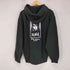 エックスガール X-girl NOISE FACE ZIP UP SWEAT HOODIE レディース JPN:M