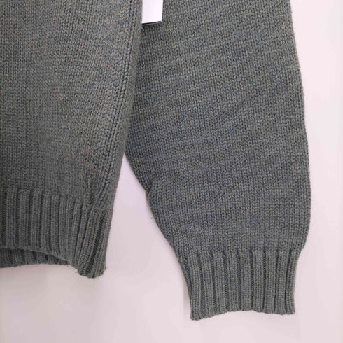 ランズエンド LANDS END 00S ハイネック コットン ニット セーター メンズ M 10-12
