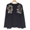 CROPPED HEADS クロップドヘッズ 雀 鶴 花 和柄 長袖 Tシャツ ロンT メンズ L