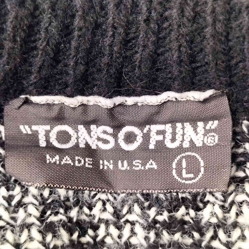 USA製 TONS O FUN クルーネック ニット セーター メンズ import:L