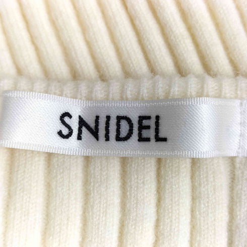 スナイデル snidel ショルダーリボンオフショルニットカーディガン レディース ONE SIZE