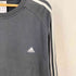 アディダス adidas 3ストライプ ラグランスリーブ スウェット メンズ XL