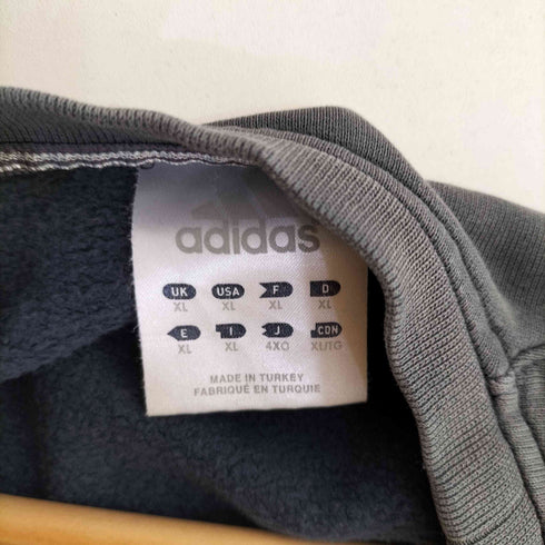 アディダス adidas 3ストライプ ラグランスリーブ スウェット メンズ XL