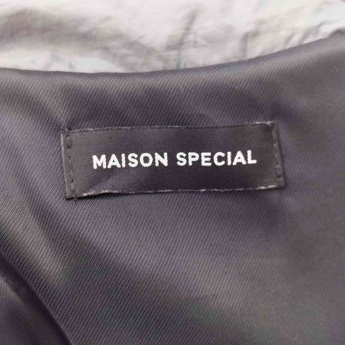 メゾンスペシャル MAISON SPECIAL Puffer Track Blouson パッファートラックブルゾン メンズ FREE