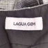ラグアジェム LAGUA GEM ASYMMETRY チェックスカート レディース JPN:M
