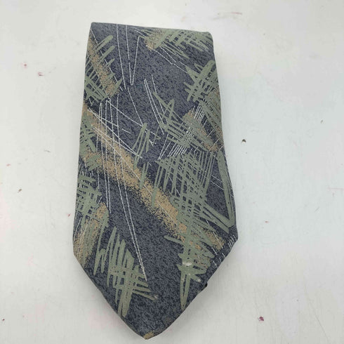 ミヤケデザインスタジオ im MIYAKE DESIGN STUDIO SILK 100% 絹 シルク 総柄 ネクタイ メンズ