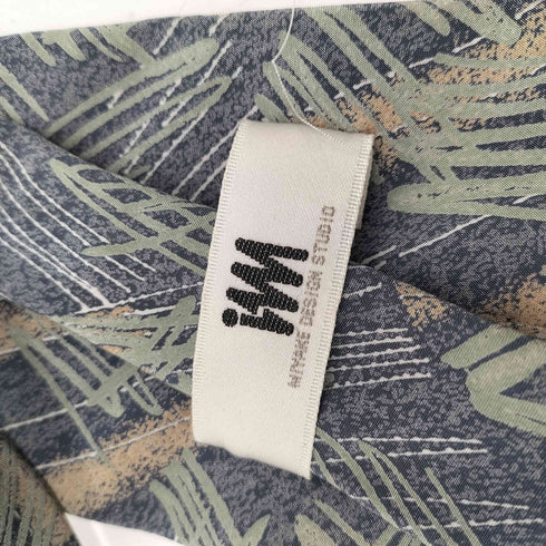 ミヤケデザインスタジオ im MIYAKE DESIGN STUDIO SILK 100% 絹 シルク 総柄 ネクタイ メンズ