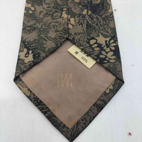 ミヤケデザインスタジオ im MIYAKE DESIGN STUDIO SILK 100% 絹 シルク 総柄 ネクタイ メンズ