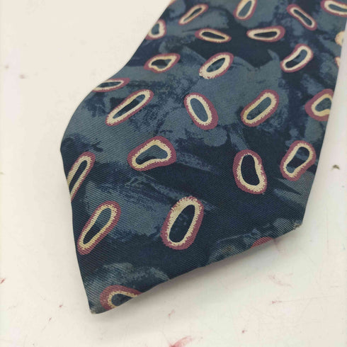 ミヤケデザインスタジオ im MIYAKE DESIGN STUDIO SILK 100% 絹 シルク 総柄 ドット ネクタイ メンズ