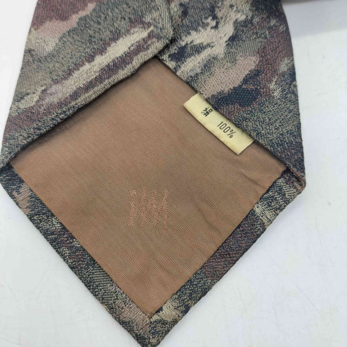 ミヤケデザインスタジオ im MIYAKE DESIGN STUDIO SILK 100% 絹 シルク 総柄 ネクタイ メンズ