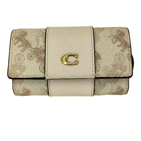 コーチ COACH HORSE AND CARRIAGE ホース アンド キャリッジ プリント 6リング キー ケース レディース