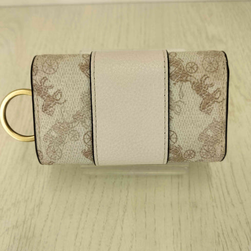 コーチ COACH HORSE AND CARRIAGE ホース アンド キャリッジ プリント 6リング キー ケース レディース