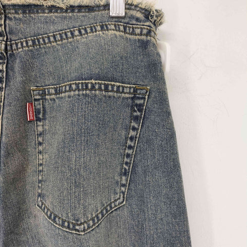 ラグアジェム LAGUA GEM CUT O FF LOOSE DENIM レディース 25inch