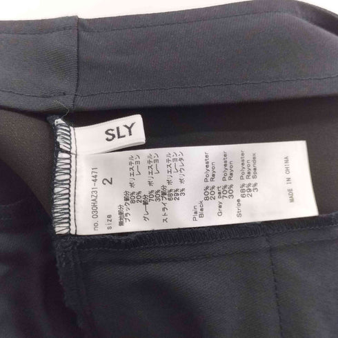 スライ SLY MANNISH DESIGN ショートスカート レディース JPN:2