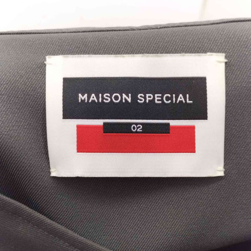 メゾンスペシャル MAISON SPECIAL プライムオーバーショートモッズブルゾン メンズ JPN:2