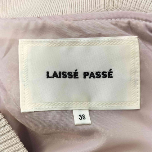 レッセパッセ LAISSE PASSE 袖ギャザー ボンバージャケット レディース JPN:38
