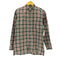 イッセイミヤケ ISSEY MIYAKE 70-80S OLD 丸文字タグ 初期 L/S バンドカラー チェック ボックス シャツ archive アーカイブ メンズ JPN:M