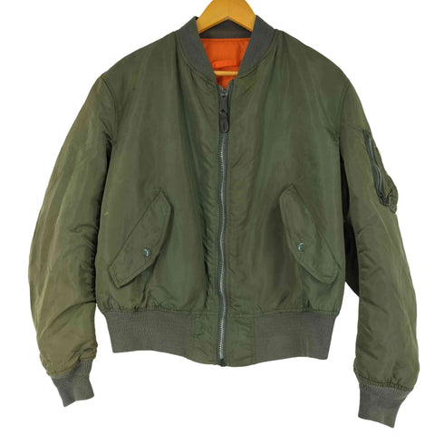 アルファインダストリーズ ALPHA INDUSTRIES MADE IN USA リバーシブル MA-1ジャケット メンズ JPN:L