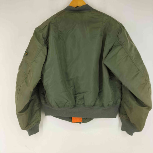 アルファインダストリーズ ALPHA INDUSTRIES MADE IN USA リバーシブル MA-1ジャケット メンズ JPN:L