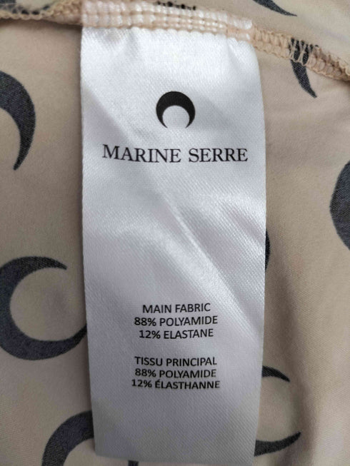 マリーンセル MARINE SERRE regenerated second skin top レディース S