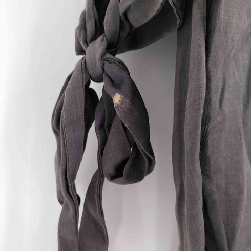 シュガーヒル SUGARHILL SATIN RIBBON LONG SHIRT サテンリボン ロング長袖シャツ メンズ JPN:2
