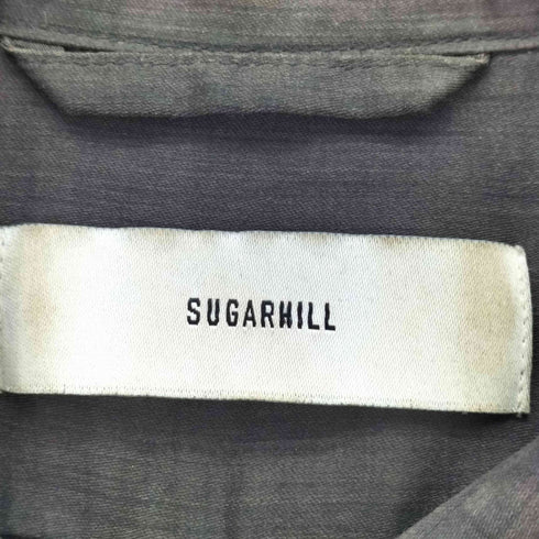 シュガーヒル SUGARHILL SATIN RIBBON LONG SHIRT サテンリボン ロング長袖シャツ メンズ JPN:2