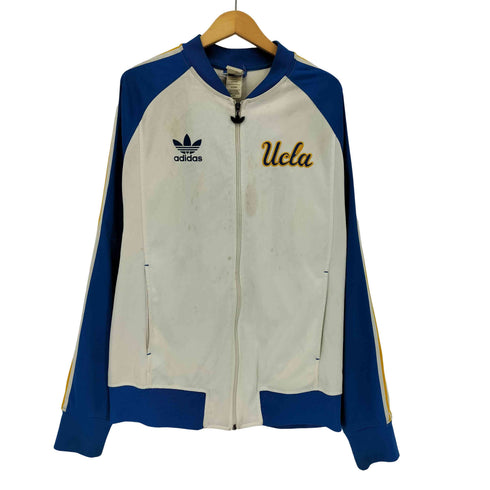 アディダス adidas 00s トレフォイルロゴ UCLA刺繍 トラックジャケット メンズ import:L
