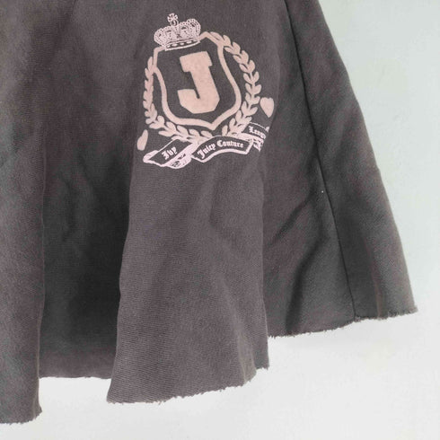 ジューシークチュール JUICY COUTURE フロントロゴ ジップアップパーカー スカート セットアップ レディース S
