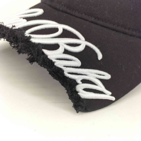 サプライヤー SUPPLIER EMBROIDERY LOGO CUT BRIM CAP ロゴ カットオフ キャップ レディース