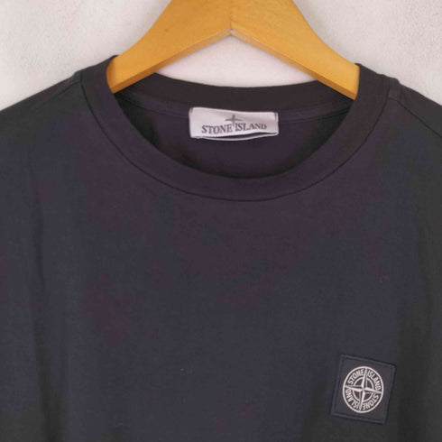 ストーンアイランド STONE ISLAND ロゴパッチ ロングスリーブ Tシャツ メンズ JPN:S